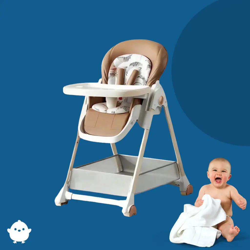 FoldySeat™ - Siège Haute avec Harnais - Papibon