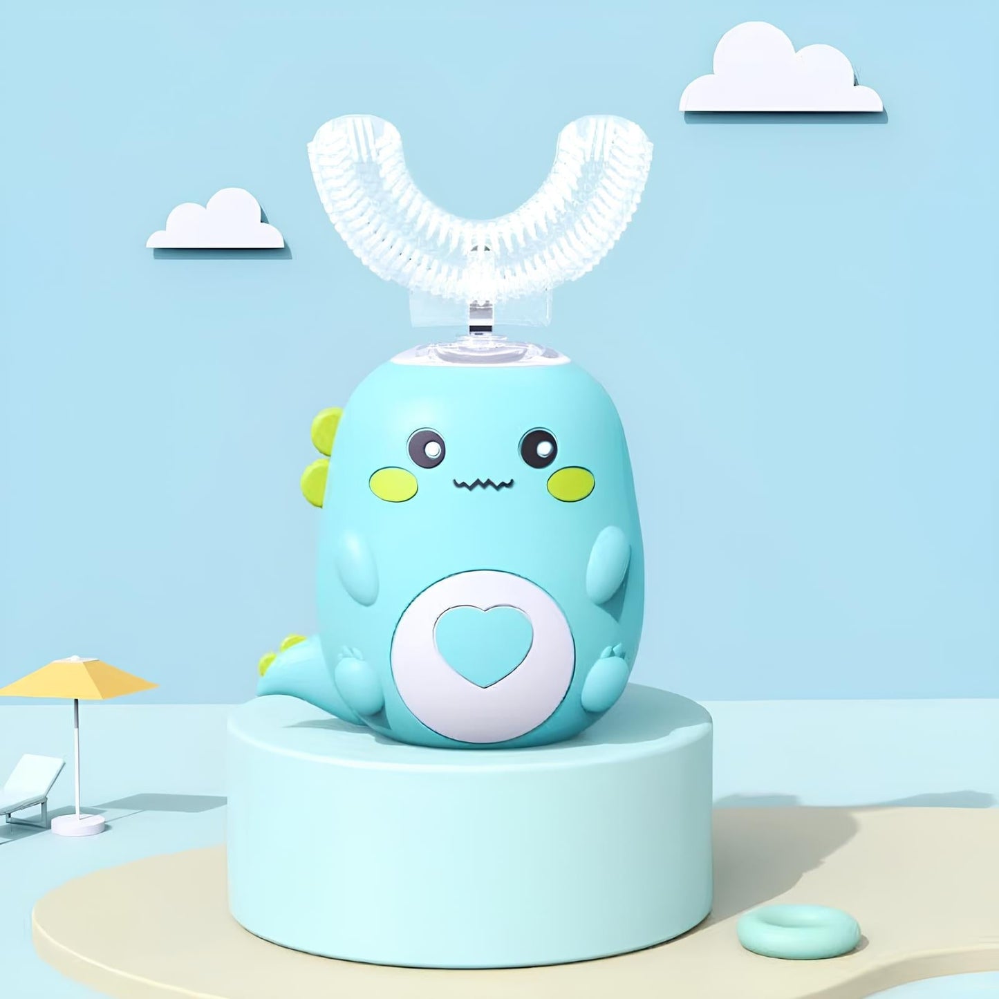 SmileU™ – Brosse à dents électrique en forme de U pour enfants - Papibon