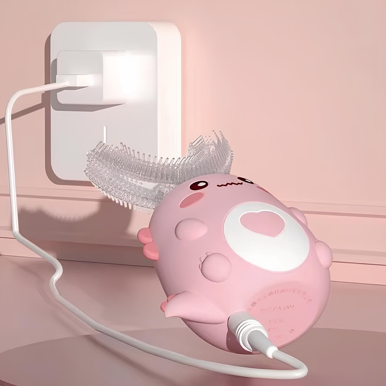 SmileU™ – Brosse à dents électrique en forme de U pour enfants - Papibon