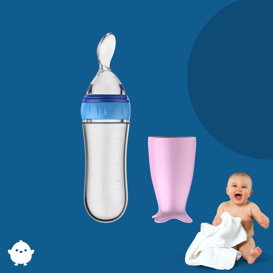 SiliSpoon™ – Biberon Cuillère en Silicone - Papibon