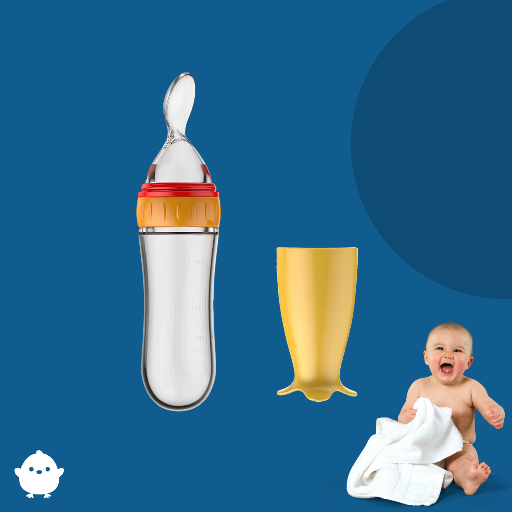 SiliSpoon™ – Biberon Cuillère en Silicone - Papibon
