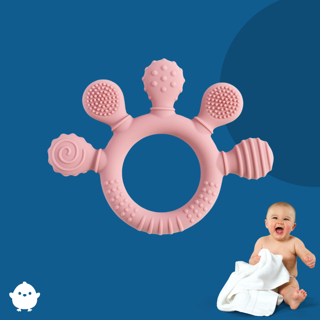 TinyZoo™ - Anneau de dentition sensoriels - Papibon