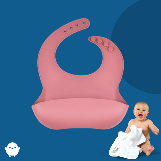 HappyMeal™ - Bavoir à plateau en Silicone - Papibon